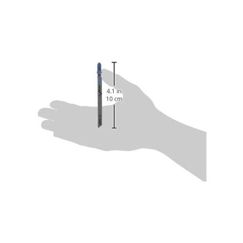  BOSCH T127D100 100 pieces 4 In. 8 TPI Special for Aluminum T-Shank Jig Saw Blades