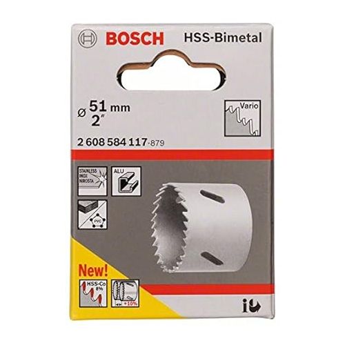  Bosch 2608584117 Holesaw of Hss-Bimetall 51mm