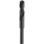 BOSCH BL2168 1-Piece 41/64 In. x 6 In. Fractional Reduced Shank Black Oxide Drill Bit for Applications in Light-Gauge Metal, Wood, Plastic