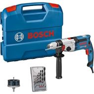 Bosch Professional Impact drill GSB 24-2 (1100 W, maximum torque: 40/14.5 Nm, with accessory set, in L-Case)