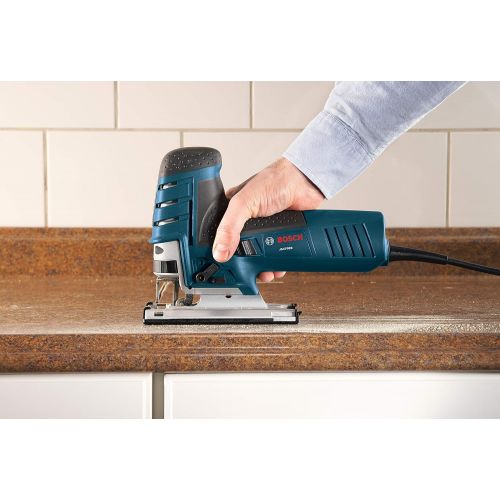  BOSCH 7.0 Amp Corded Variable Speed Barrel-Grip Jig Saw JS470EB with Carrying Case,Blue