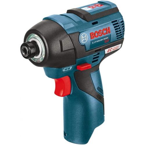  Bosch PS42N 12V Max Brushless Impact Driver (Bare Tool), Blue