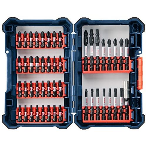  BOSCH SDMS48 Impact Tough Screwdriving Set, 48-Piece Set