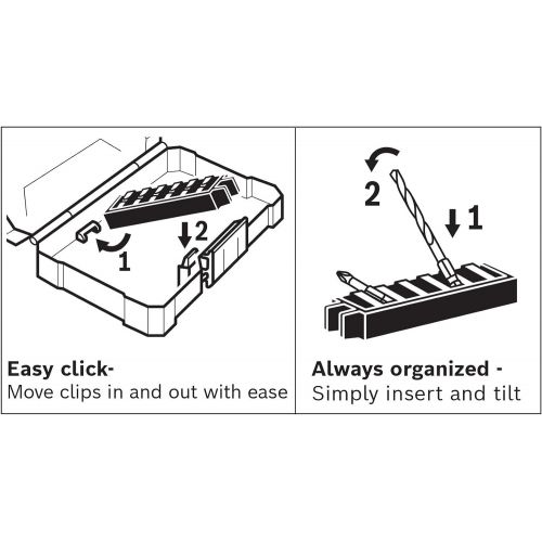  BOSCH SDMS48 Impact Tough Screwdriving Set, 48-Piece Set