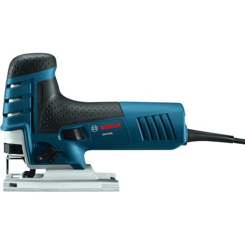  BOSCH 7.0 Amp Corded Variable Speed Barrel-Grip Jig Saw JS470EB with Carrying Case,Blue