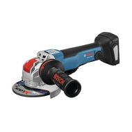 Bosch GWX18V-50PCN 18V X-LOCK EC Brushless Connected-Ready 4-1/2 In. ? 5 In. Angle Grinder with No Lock-On Paddle Switch (Bare Tool)