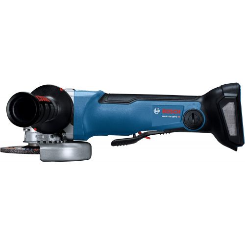  Bosch GWX18V-50PCN 18V X-LOCK EC Brushless Connected-Ready 4-1/2 In. ? 5 In. Angle Grinder with No Lock-On Paddle Switch (Bare Tool)