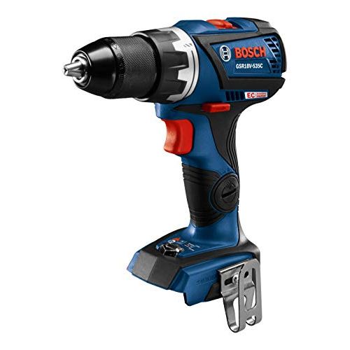  BOSCH GSR18V-535CN 18V EC Brushless Connected-Ready Compact Tough 1/2 In. Drill/Driver (Bare Tool)