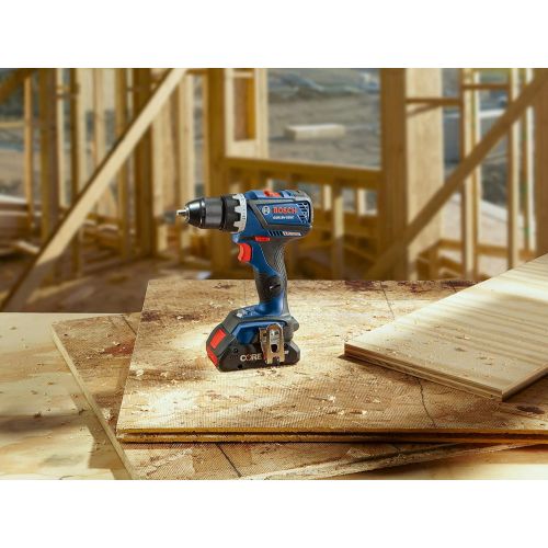  BOSCH GSR18V-535CN 18V EC Brushless Connected-Ready Compact Tough 1/2 In. Drill/Driver (Bare Tool)