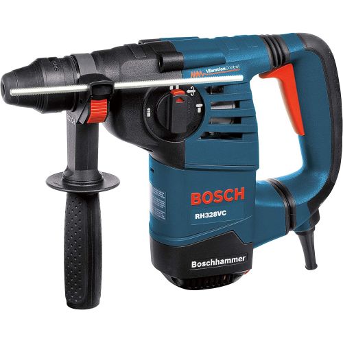  BOSCH 1-1/8-Inch SDS Rotary Hammer RH328VC with Vibration Control, Bosch Blue