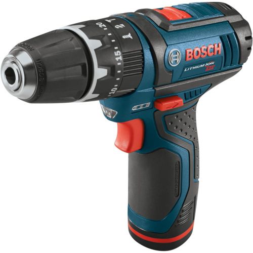  BOSCH 12-Volt Max Lithium-Ion 2-Tool Cordless Combo Kit CLPK241-120, Blue