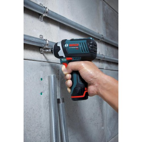  BOSCH 12-Volt Max Lithium-Ion 2-Tool Cordless Combo Kit CLPK241-120, Blue