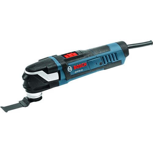  BOSCH Power Tools Oscillating Saw - GOP40-30C a€“ StarlockPlus 4.0 Amp Oscillating MultiTool Kit Oscillating Tool Kit Has No-touch Blade-Change System, 32 Accessories and Case