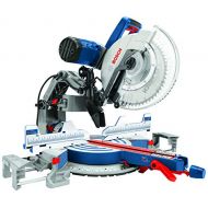 BOSCH Power Tools GCM12SD - 15 Amp 12 Inch Corded Dual-Bevel Sliding Glide Miter Saw with 60 Tooth Saw Blade , Blue
