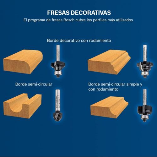  Bosch 85599M 3/8 In. x 5/8 In. Carbide Tipped Beading Bit