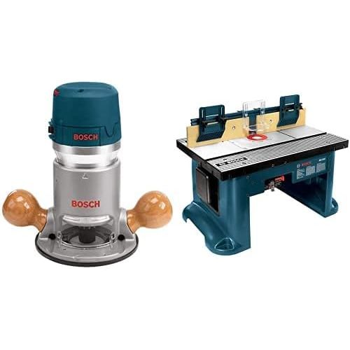  Bosch 12 Amp 2-1/4 HP Variable-Speed Router with Benchtop Router Table