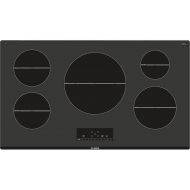 Bosch NIT5668UC 500 Series 37 Electric Cooktop with 5 Elements, Smoothtop Style, Pan Presence Sensor, ADA Compliant, Induction Technology, SpeedBoost in Black