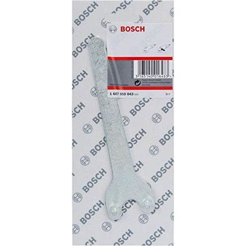  Bosch 1607950043 Two-Hole Spanner for Single-Handed Angle Grinder