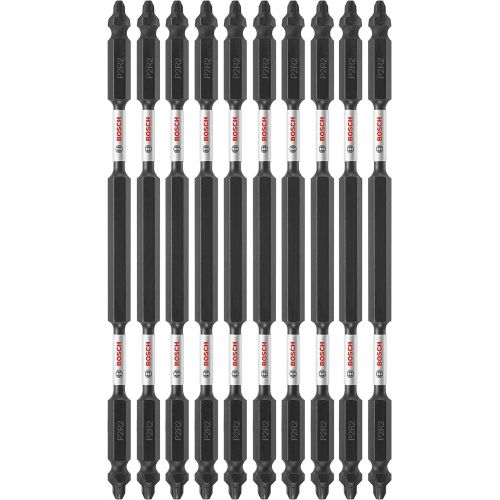  Bosch ITDEP2R26B Impact Tough 6 In. #2 Double-Ended Bits