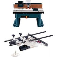 Bosch Benchtop Router Table with Deluxe Router Edge Guide With Dust Extraction Hood & Vacuum Hose Adapter