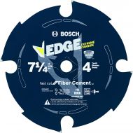 Bosch CB704FC 7-1/4 In. 4 (-PieceD) Tooth Fiber Cement Circular Saw Blade for Standard or Wormdrive Saws