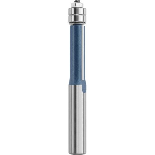  Bosch 85601MC 1/2 In. x 1-1/2 In. Carbide-Tipped Double-Flute Template Trim Router Bit