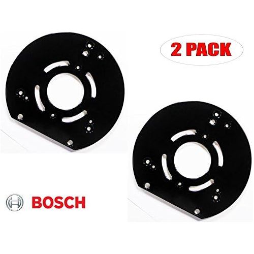  Bosch 1613AVES Router Replacement Router Base Plate, 2 Pack # 2610997099 (2 Pack)