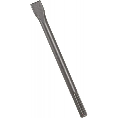  Bosch HS1811 1 In. x 12 In. Flat Chisel Tool Round Hex/Spline Hammer Steel