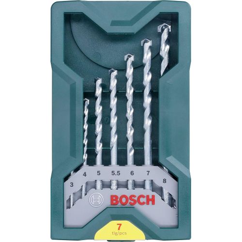  Bosch 2607019581 Masonry DrillMini-x-Line 7 Pcs