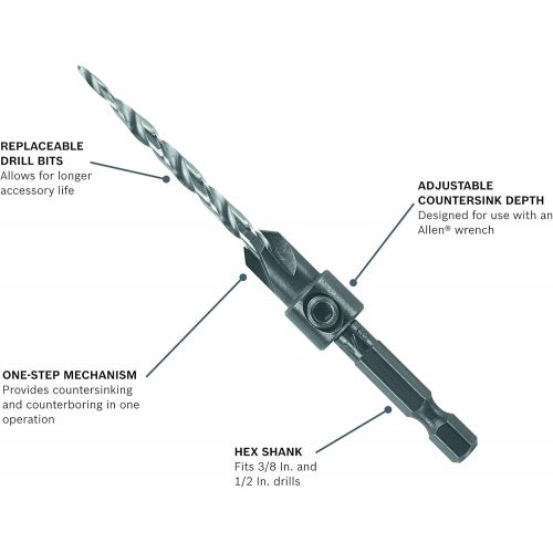  Bosch CC2460 7-Piece Drive and Drill Bit Set