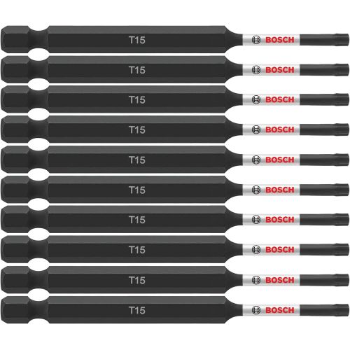  Bosch ITT1535B Impact Tough 3.5 In. Torx #15 Power Bits