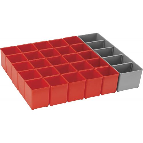  Bosch Bosch ORG72-RED Organizer Set for i-BOXX72, Part of Click and Go Mobile Transport System, 30-Piece