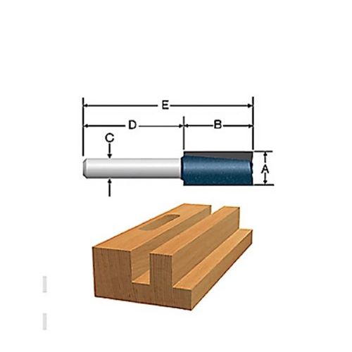  Bosch 85230M 5/8 In. x 3/4 In. Carbide Tipped 2-Flute Straight Bit