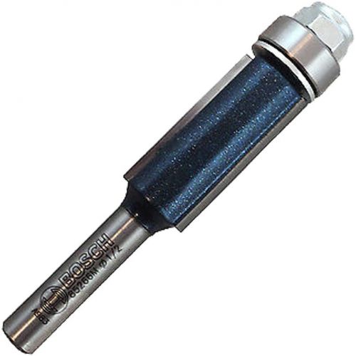  Bosch 85266MC 1/2 In. x 1 In. Carbide-Tipped Double-Flute Flush Trim Router Bit