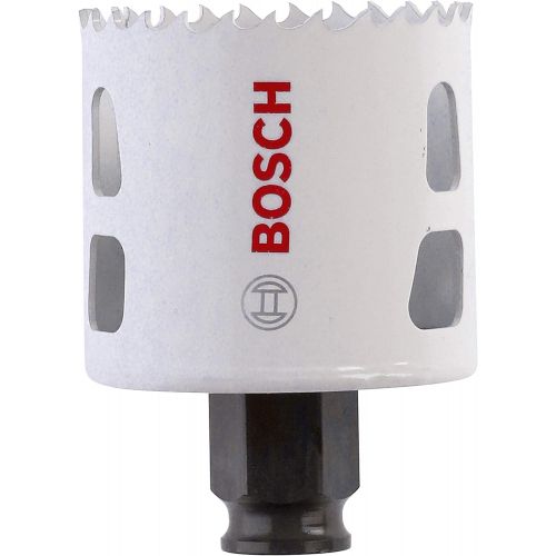  Bosch 2608594219 BiM Progressor Bi Holesaw 8% Cobalt Alloy Progressive Toothed Strip for Wood and Metals Diameter 52 mm