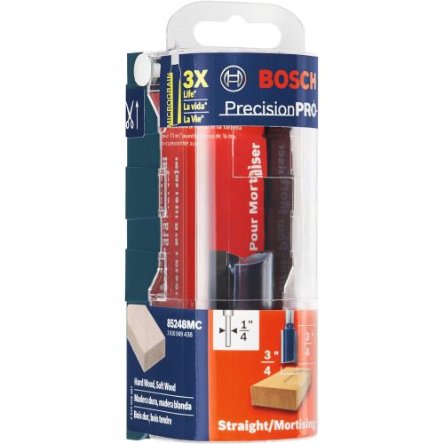  Bosch 85248MC 3/4 In. x 3/4 In. Carbide-Tipped Hinge Mortising Router Bit