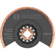 Bosch OSL312CG Starlock Oscillating Multi Tool kerf Carbide Grit Grout Grinding Blade, 3-1/2 x 1/8