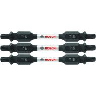 Bosch ITDET152503 3 Pc. Impact Tough 2.5 In. Torx #15 Double-Ended Bits