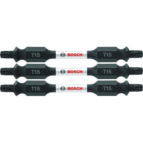  Bosch ITDET152503 3 Pc. Impact Tough 2.5 In. Torx #15 Double-Ended Bits