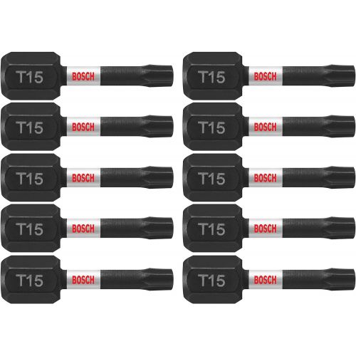  Bosch ITT151B Impact Tough 1 In. Torx #15 Insert Bits