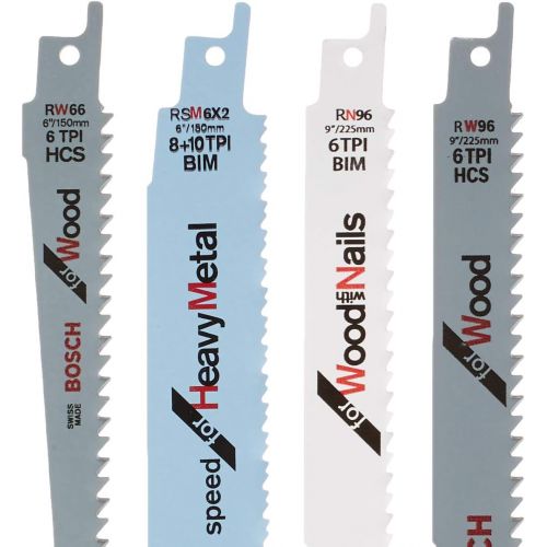  Bosch RAP7PK 7-Piece Reciprocating Saw Blade Set