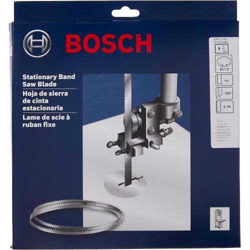  Bosch BS9312-6W 93-1/2-Inch by 1/4-Inch by 6TPI Wood Bandsaw Blade