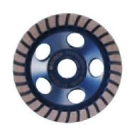 Bosch DC730H 7-Inch Diameter Turbo Row Diamond Cup Wheel with 5/8-11 Hub