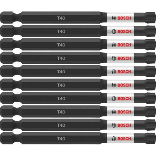  Bosch ITT4035B (10) Impact Tough 3.5 In. Torx #40 Power Bits