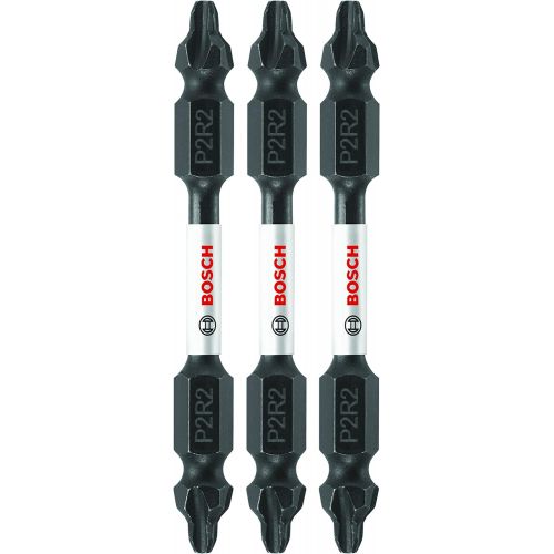  Bosch ITDEP2R22503 3 Pc. Impact Tough 2.5 In. Phillips/Square Double-Ended Bits