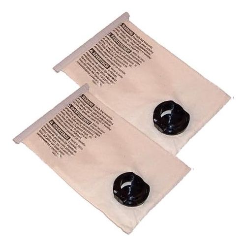  Bosch 1274DVS/B7350 Belt Sander (2 Pack) Replacement Dust Bag # 2605411170-2PK