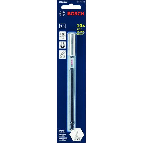  Bosch ITBH601 6 In. Impact Tough Magnetic Bit Holder