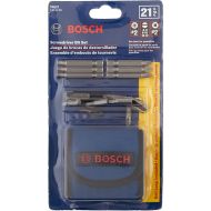 Bosch T4021 Screwdriver Bit Set, Blue, 21-Piece