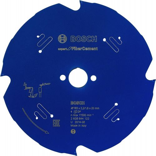  Bosch 2608644122 EXFCH 6.5 x 20mm 4T Circular saw blade Top Precision