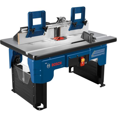  Bosch RA1141 Benchtop Router Table and Bosch 1617EVS Fixed-Base Router - 12 Amp Corded Electronic 2.25 Horse Power Variable Speed Router